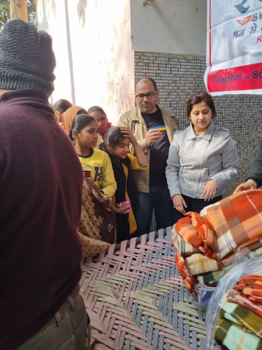 Blankets Distribution